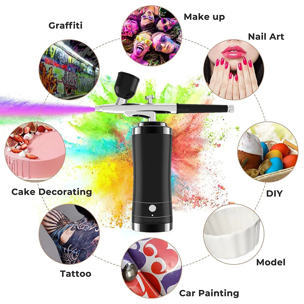 Shop Portable Airbrush Nail Art Compressor Kit