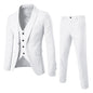 Men’s Slim 3 Piece Suit | Jacket Vest & Pants