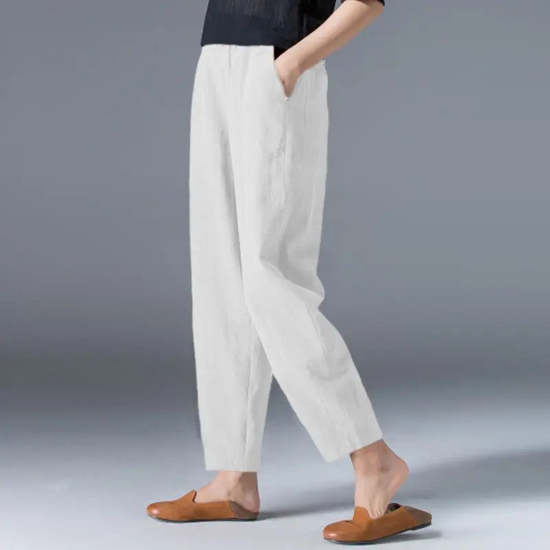 Discover Women's Cotton Wide Leg Pants