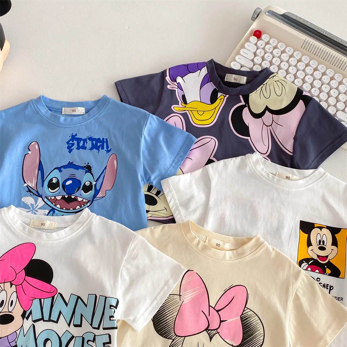 Shop Trendy Disney Cartoon Baby T-Shirt