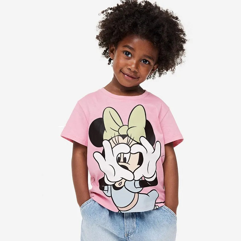 Baby Disney Cartoon T-shirt - Summer Clothing