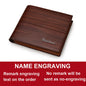 Luxury Men's Leather Wallet – Customizable