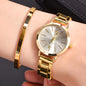 Shop Digital Alloy Quartz Watch & Bracelet