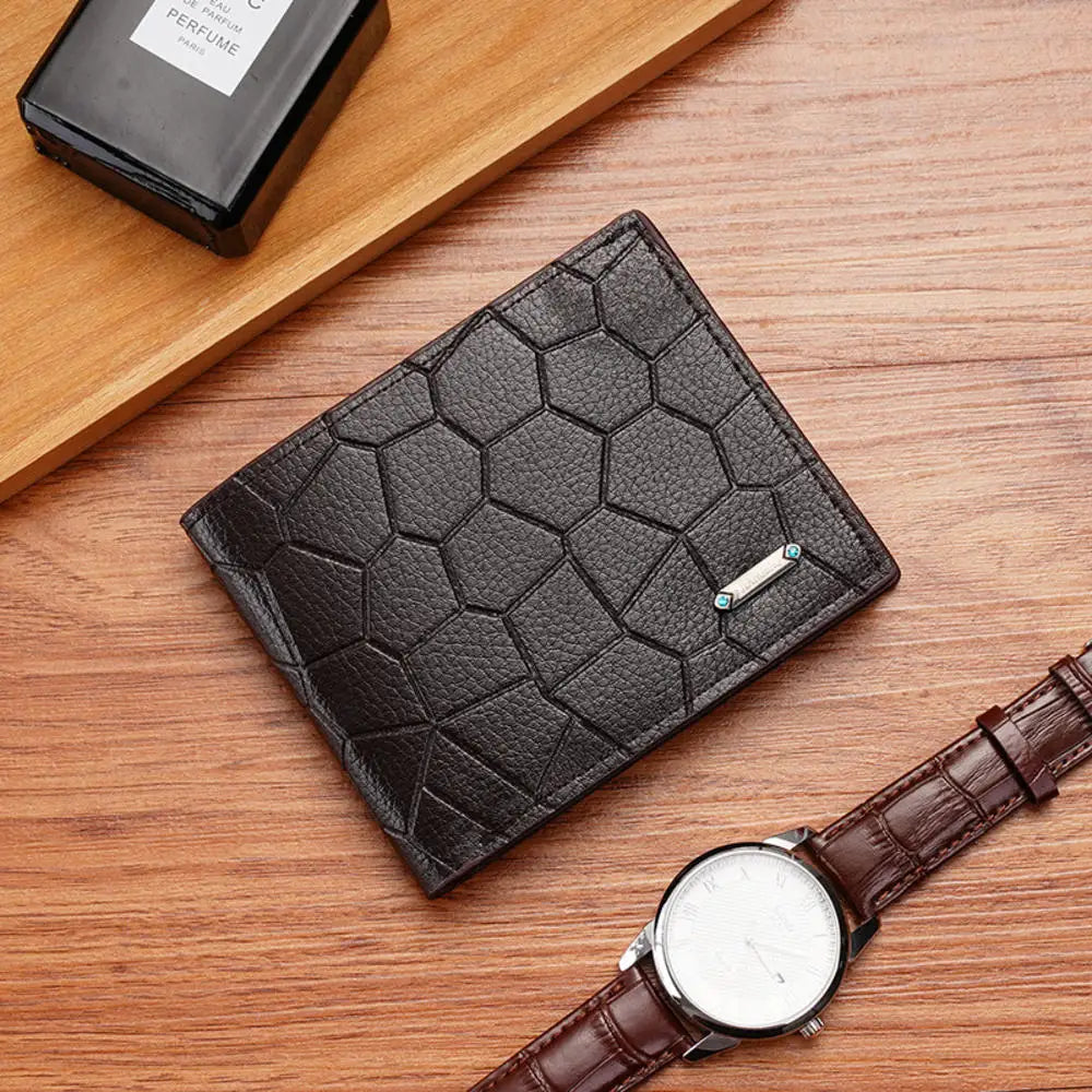 Shop Men’s Casual Multi Card PU Wallet 