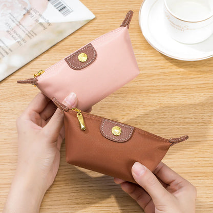 Mini Exquisite Zero Wallet Lightweight and Fashionable Dumpling Bag Portable Lipstick Earphone Storage Bag Coin Purse for Women - Mozarto Enterprise