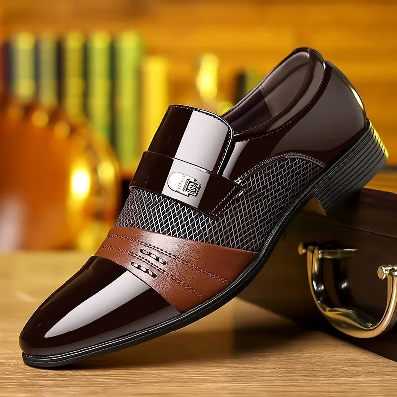 Men's Formal Leather Shoes | Toe Loafers