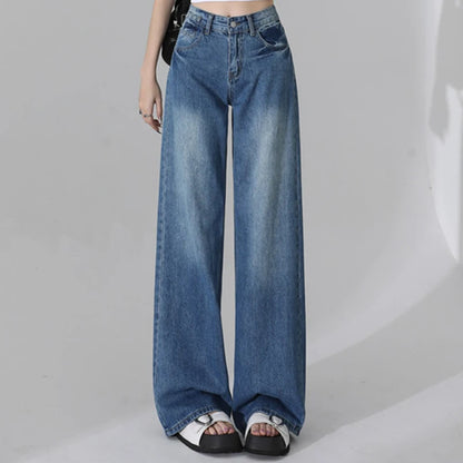 Women's High Waisted Denim | Straight Jeans