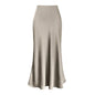 Summer Women's A-Line Pleated Classy Long Skirt