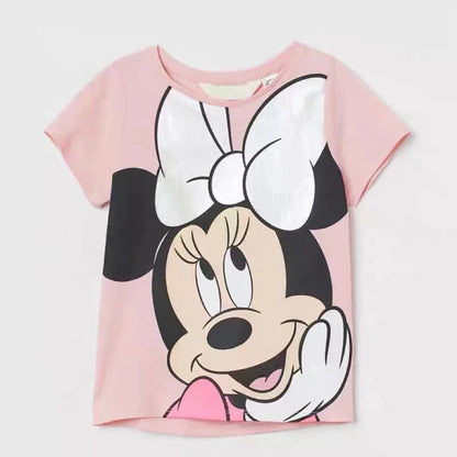 Minnie Printing T-shirt for Babies Girls