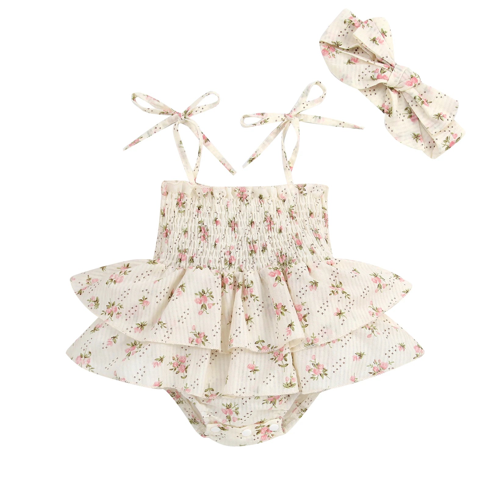 Buy Baby Girl Romper | Floral Print Sunsuit