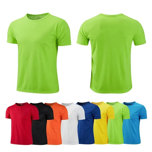 Buy Quick-Drying Round Neck Sport T-Shirt