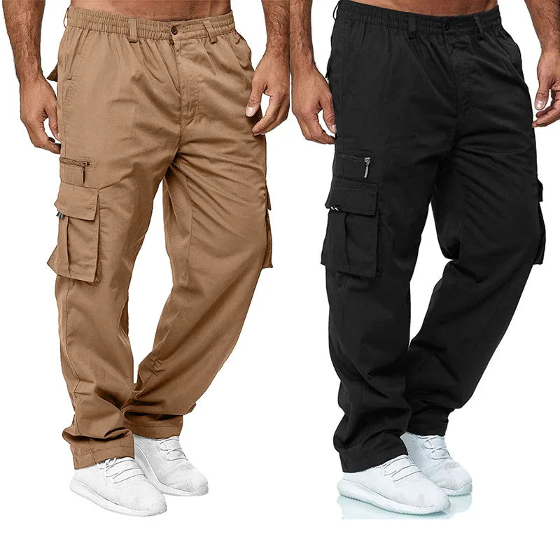 Sweatpants Men Jogger Cargo Pants Casual Multi Pockets Military Tactical Trousers Tactical Cargo Baggy Pants Men - Mozarto Enterprise