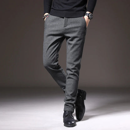 Winter New Men's Casual Slim Fit Pants