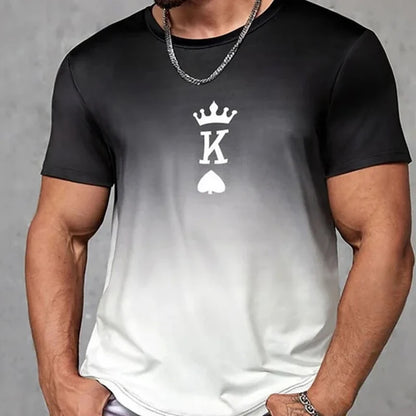 Buy Casual Print Mens 3D T Shirt