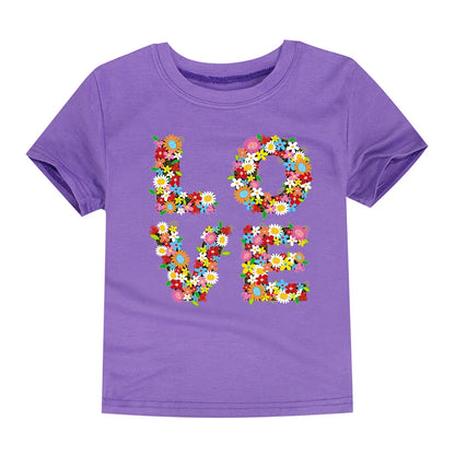 Luxury Pink Wedding T-Shirt for Kids