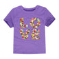 Cotton Toddler & Teenage Girls T-Shirts | Flower Print