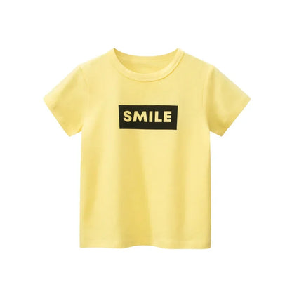 Buy Summer Children's Letter Print T-shirt