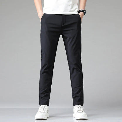 Summer Men's Business Stretch Trousers