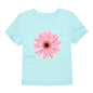 Cotton Toddler & Teenage Girls T-Shirts | Flower Print