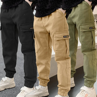 Spring/Autumn Boys Casual Long Trousers