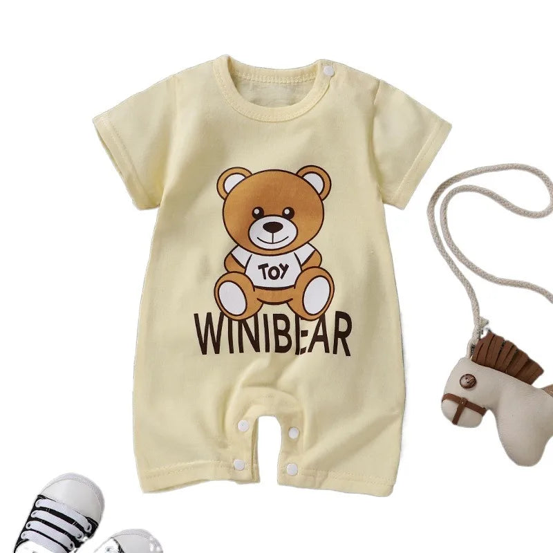 Buy Newborn Baby Cartoon Romper Jumpsuit