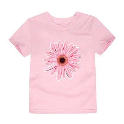 Luxury Pink Wedding T-Shirt for Kids