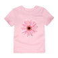 Cotton Toddler & Teenage Girls T-Shirts | Flower Print