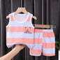 Stylish 2PCS Children's Summer Vest Suit