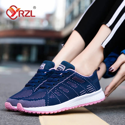 YRZL Women's Sneakers 2024 New Fashion Breathable Trainers Comfortable Sneakers Men Tennis Shoes Unisex Sneakers Women Shoes