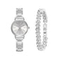 Ladies Fashion Quartz Watch & Bracelet Set