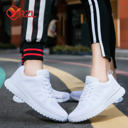 YRZL Women's Sneakers 2024 New Fashion Breathable Trainers Comfortable Sneakers Men Tennis Shoes Unisex Sneakers Women Shoes