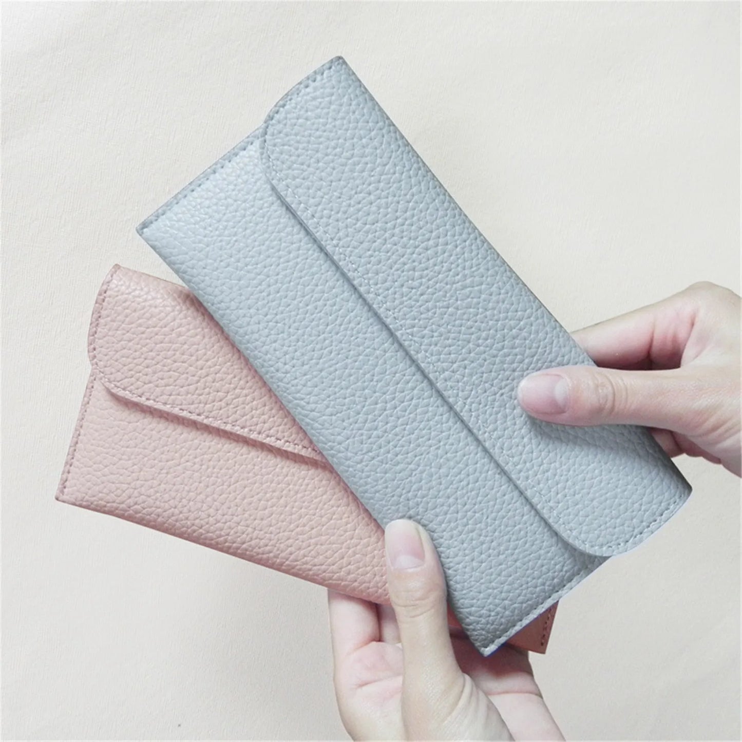 Women Wallet Ladies Long Purse Trend Slim PU Leather Multi-Card Pocket Credit Card Holder Female Hasp Clutch Money Pouch Handbag - Mozarto Enterprise