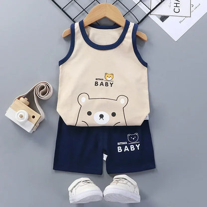 Buy Children Cotton Vest Suit