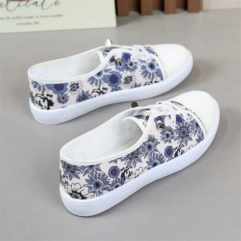 Buy Lady Classic Canvas Shoes | Round Toe