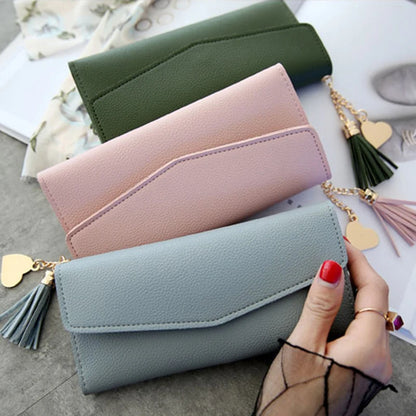 Brand Designer Short Coin Cluth Purses Leather Long Wallets Women's Luxury Female Phone Wallet Mini Credit Card Holder Money Bag - Mozarto Enterprise