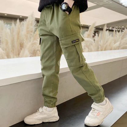 Spring/Autumn Boys Casual Long Trousers