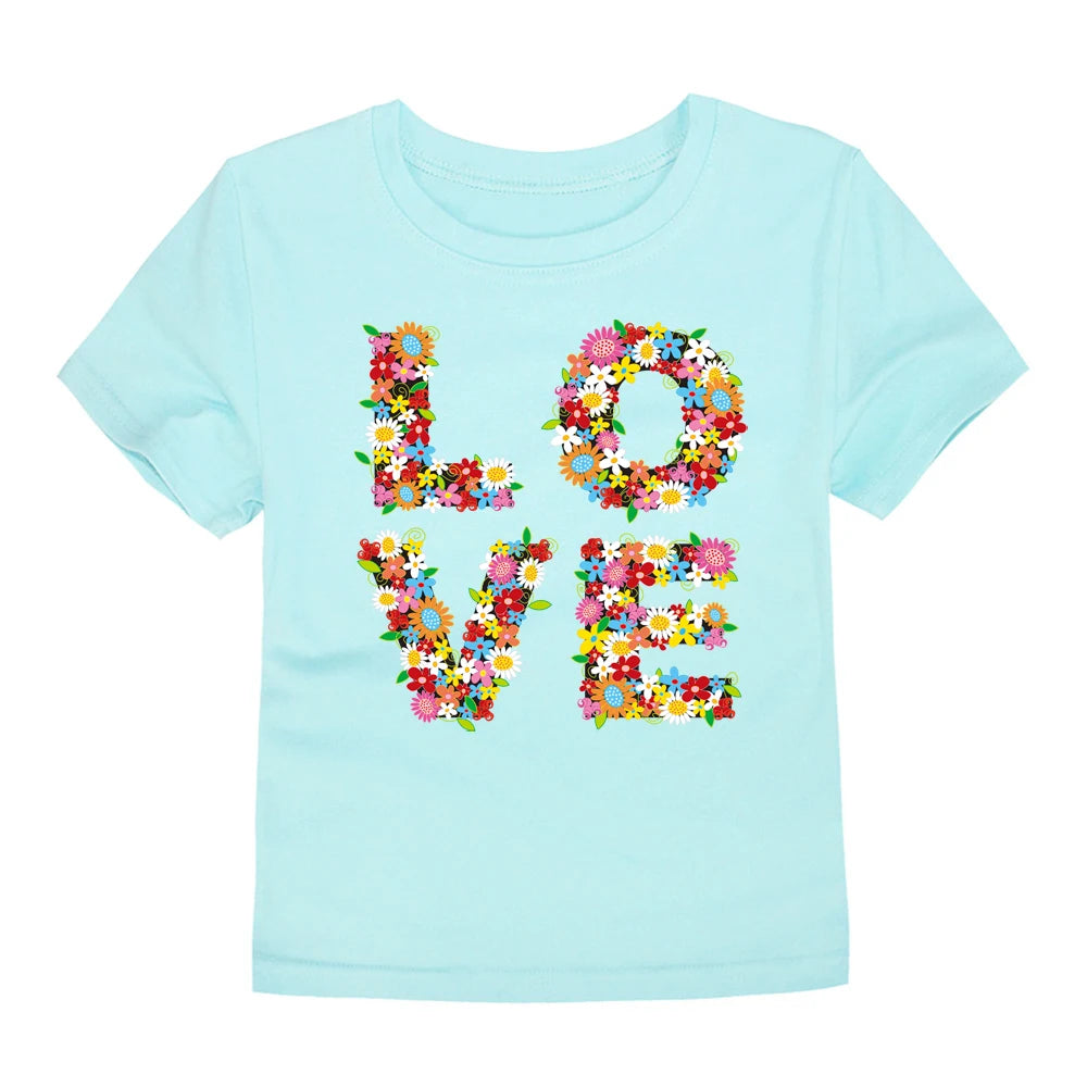 Luxury Pink Wedding T-Shirt for Kids