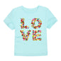 Cotton Toddler & Teenage Girls T-Shirts | Flower Print