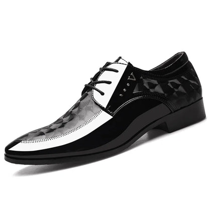 Trendy Men's Leather Business Dress Shoes