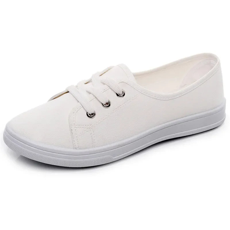 Buy Lady Classic Canvas Shoes | Round Toe