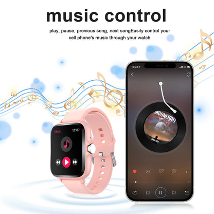 Smart watch, wireless calling /dial, multi -Sport mode,Suitable for men and women, sports watches, Custom Wallpaper,for iPhone/A