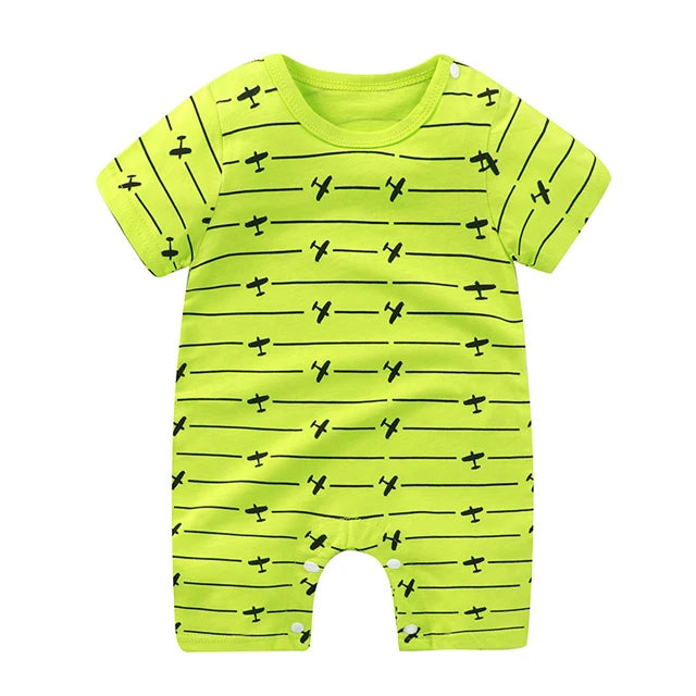 Shop New Summer Baby Cartoon Romper