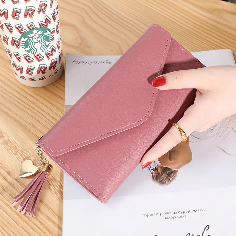 Fashion Wallet Simple Women's Long Student Card Holder Fashion Multifunctional Wallet - Mozarto Enterprise