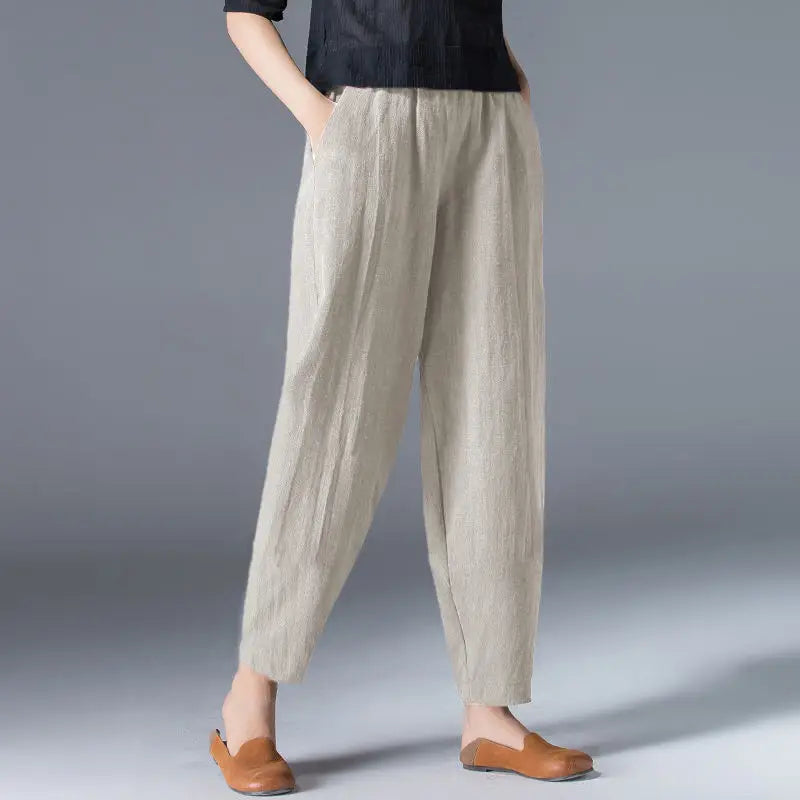 Discover Women's Cotton Wide Leg Pants