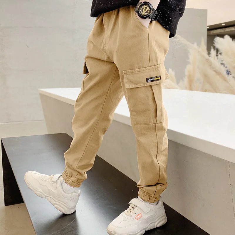 Spring/Autumn Boys Casual Long Trousers