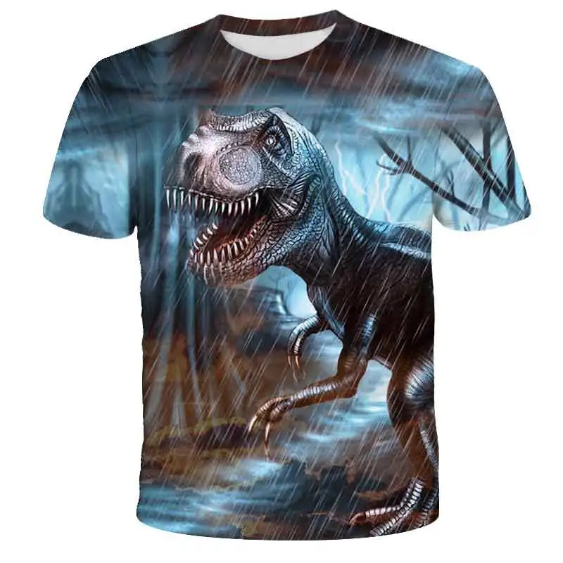 Dinosaur T-Shirts for Boys & Girls - Summer Tops