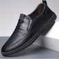 Buy Men's Genuine Leather Slip-On Flats