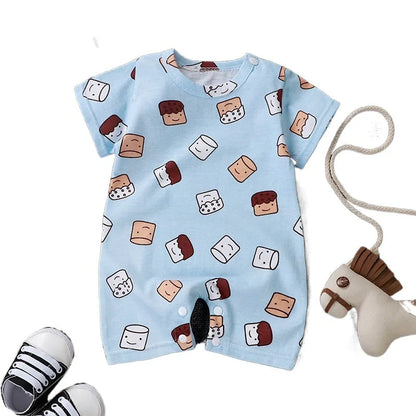 Buy Newborn Baby Cartoon Romper Jumpsuit