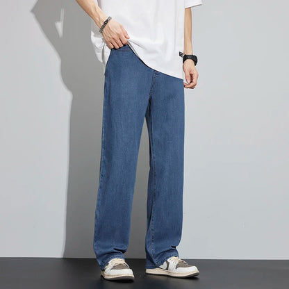  Men's Fashion | Thin Soft Fabric Jeans