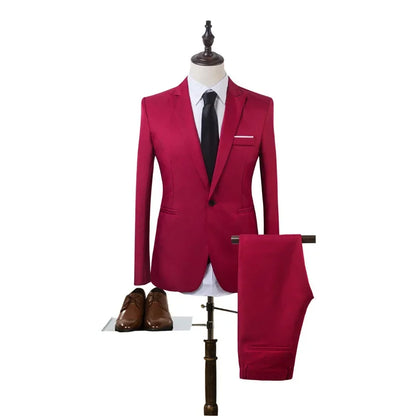 Shop Stylish Men's Business Slim Suit